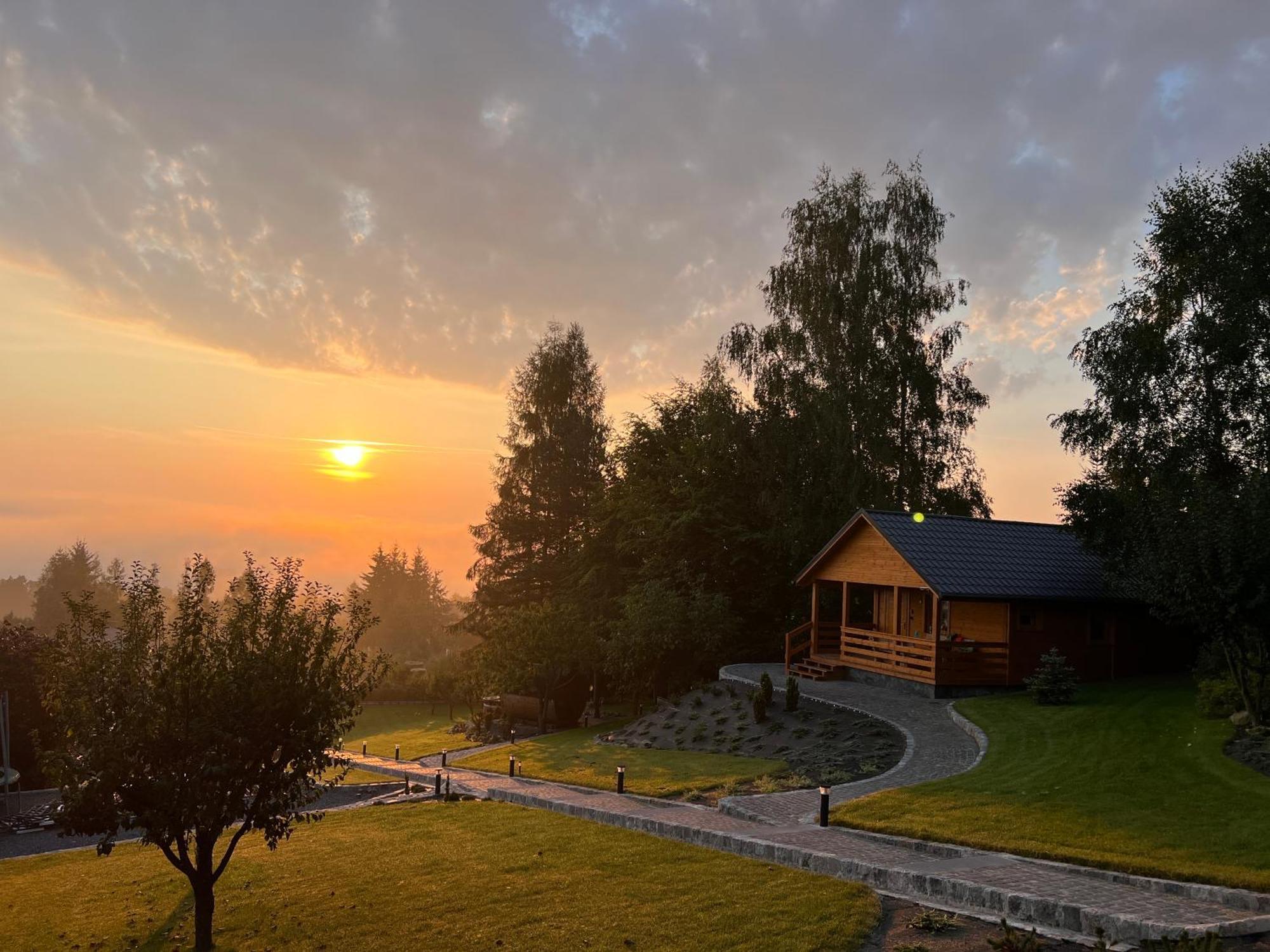 Domki Habzówka Ostre Exterior foto