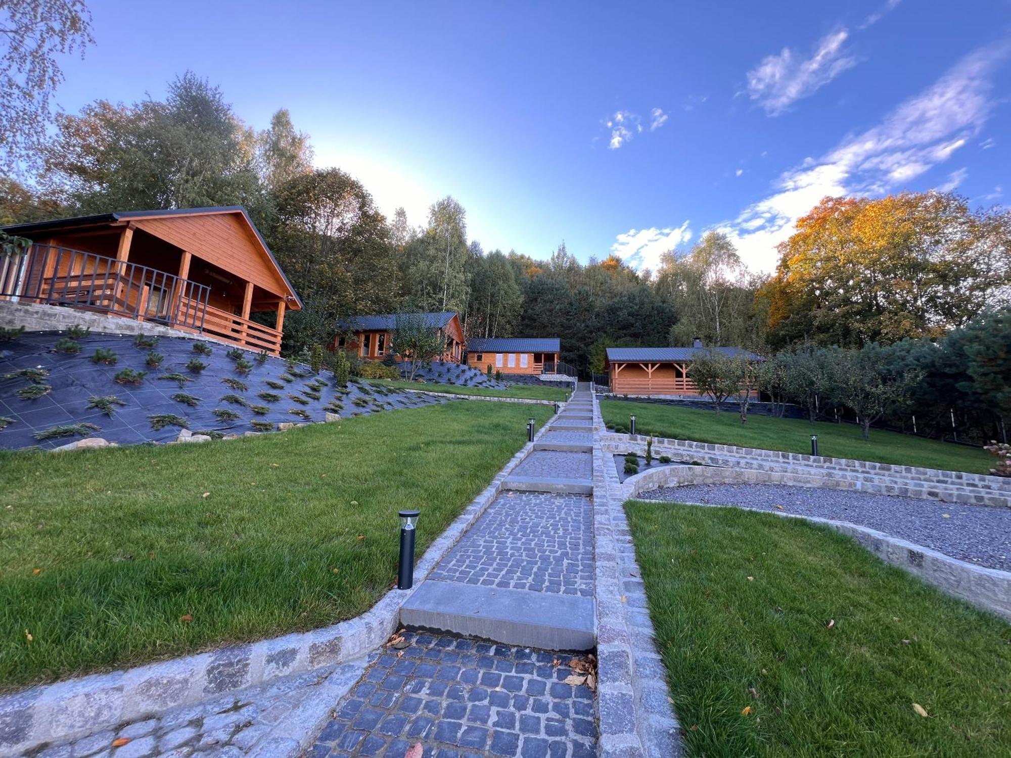 Domki Habzówka Ostre Exterior foto