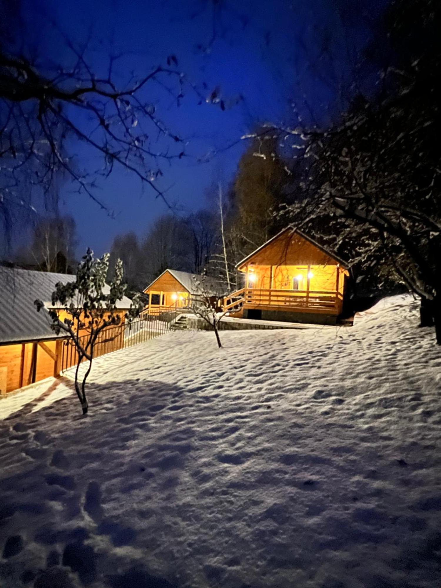Domki Habzówka Ostre Exterior foto