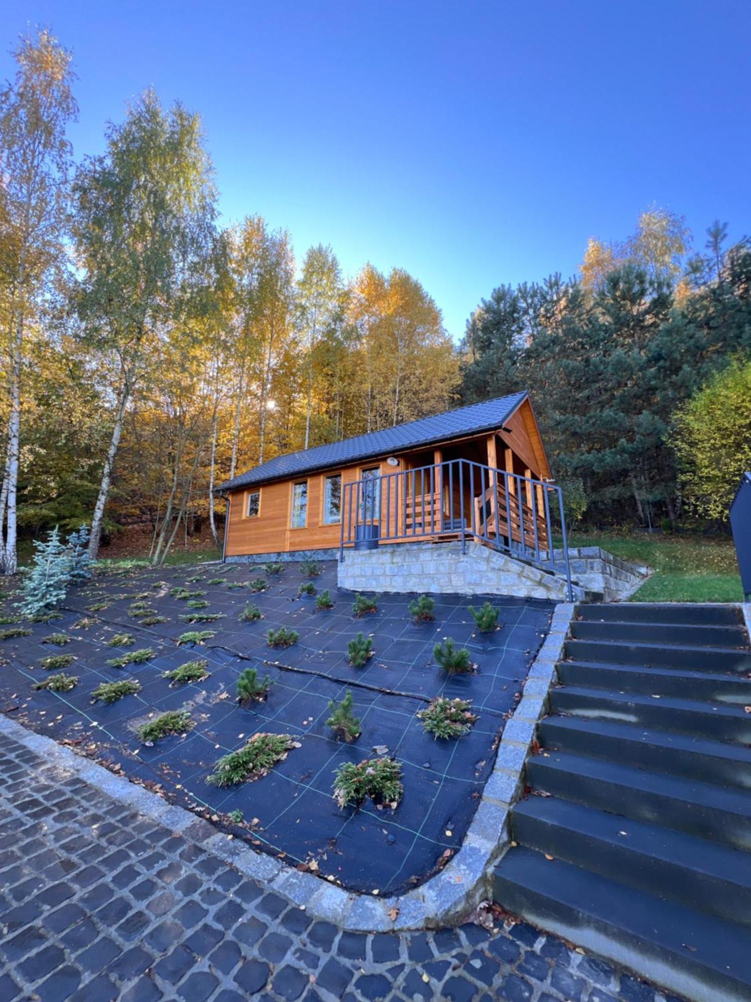 Domki Habzówka Ostre Exterior foto