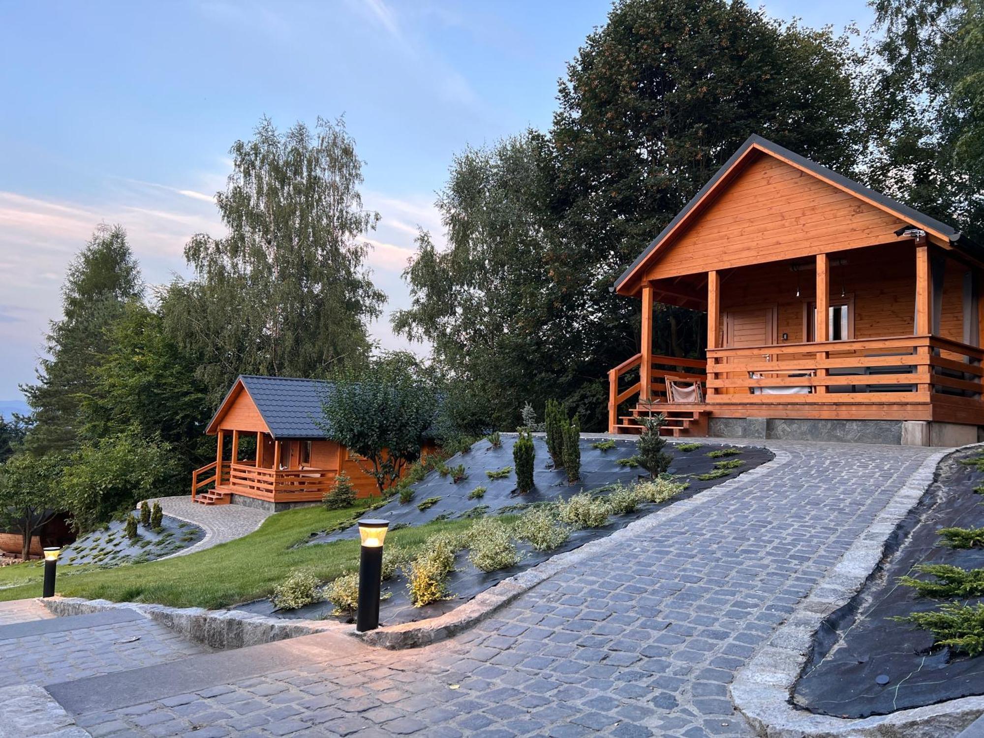 Domki Habzówka Ostre Exterior foto